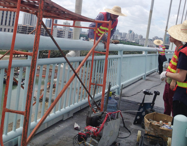 海口世紀大橋檢測