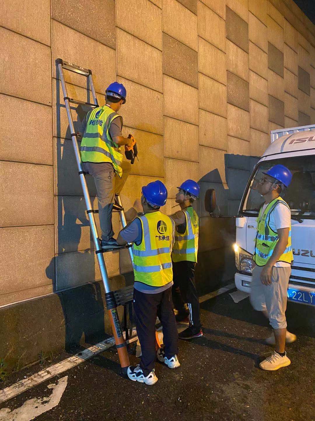 南站F隧道儀器安裝